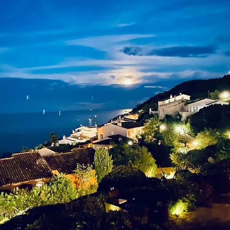 アパート Sea View Villa Ramatuelle Beach Access And Pool *